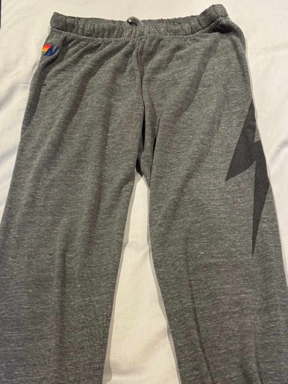 Aviator Nation Lightning Bolt Sweatpants Size XS Aviator Nation Jogger